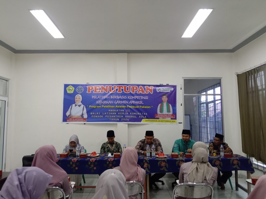 KUA Menghadiri Undangan Ketua BLK di Ponpes Darul Aula Desa. Bukit Tigo Kec. Singkut