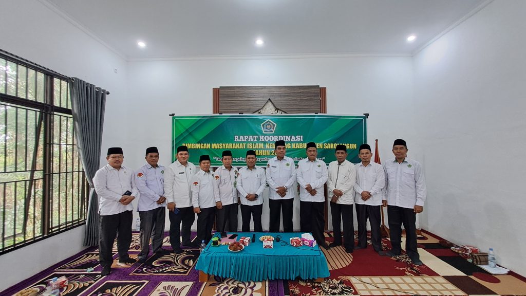 KUA SINGKUT MENJADI TUAN RUMAH RAKOOR BIMAS ISLAM PERDANA TAHUN 2025