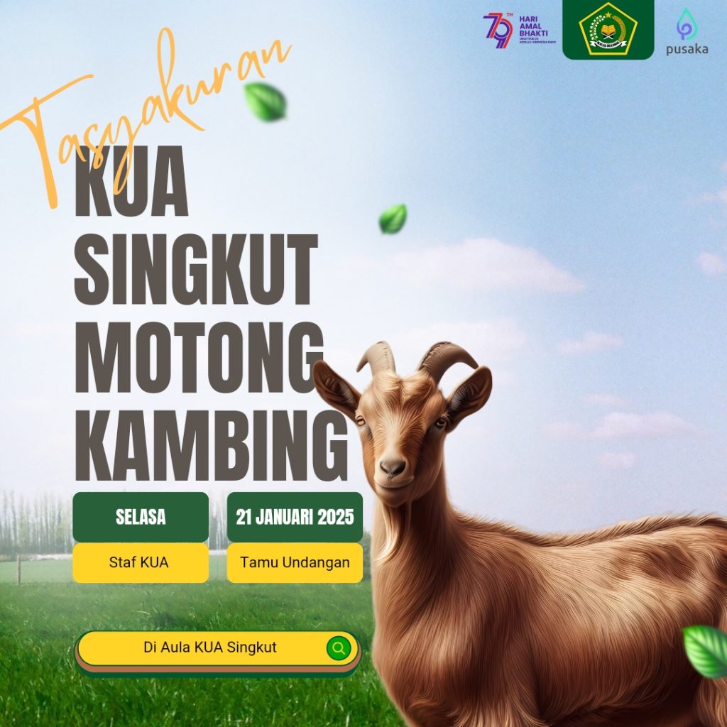 MAKAN BERSAMA INSTANSI KEMENAG & PEMERINTAH SE-KECAMATAN DI AULA BALAI NIKAH KUA SINGKUT