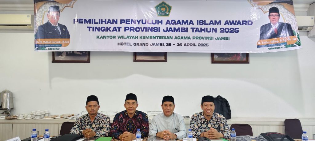 PEMILIHAN PAI AWARD TINGKAT PROVINSI JAMBI, DELEGASI PAI KAB. SAROLANGUN RAIH JUARA SATU
