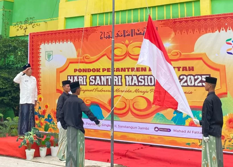 Apel Hari Santri Nasional, Kemenag Sarolangun Gaungkan Semangat Santri Berdaya dan Menjaga Moral Bangsa