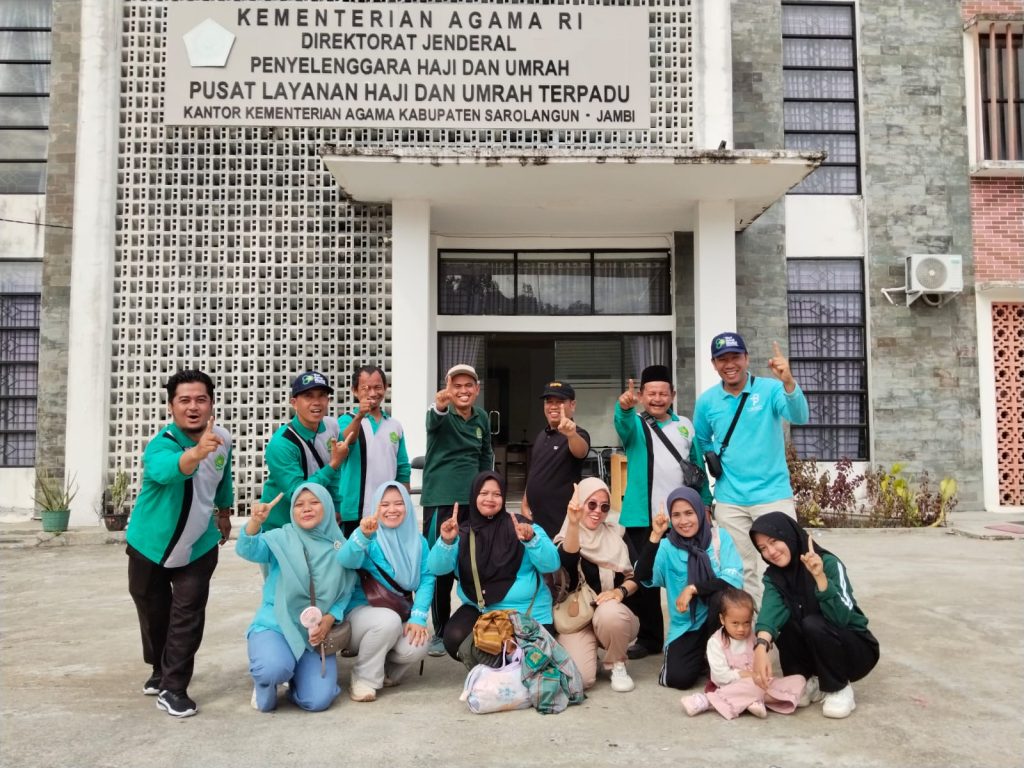KUA Singkut Turut Memeriahkan Pembukaan HAB Ke-80 di Halaman Kemenag Sarolangun